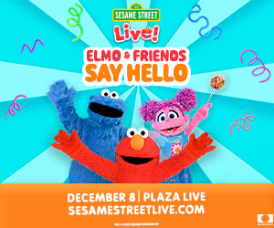 Don't miss Sesame Street Live at The Plaza Live on December 8, 2025